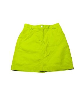 💚LOHLA Sport Stellar Stretch‎ Skort Neon Golf Tennis Size 6 ✨